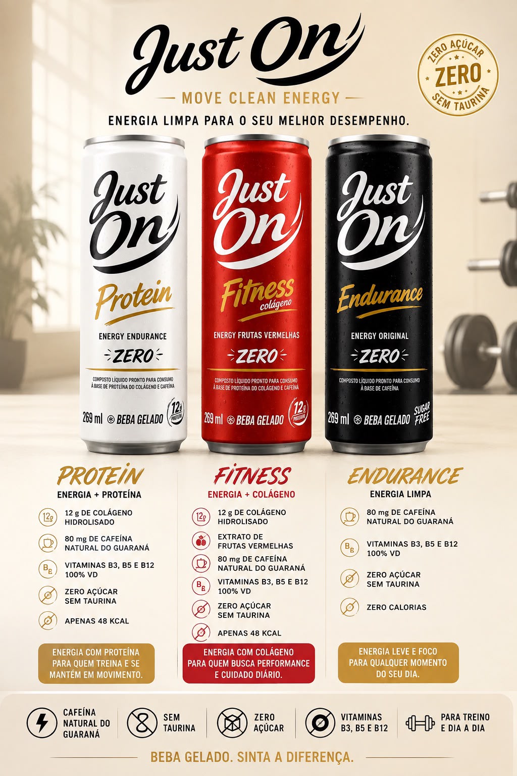 Energy Just On Protein, energia + proteina.