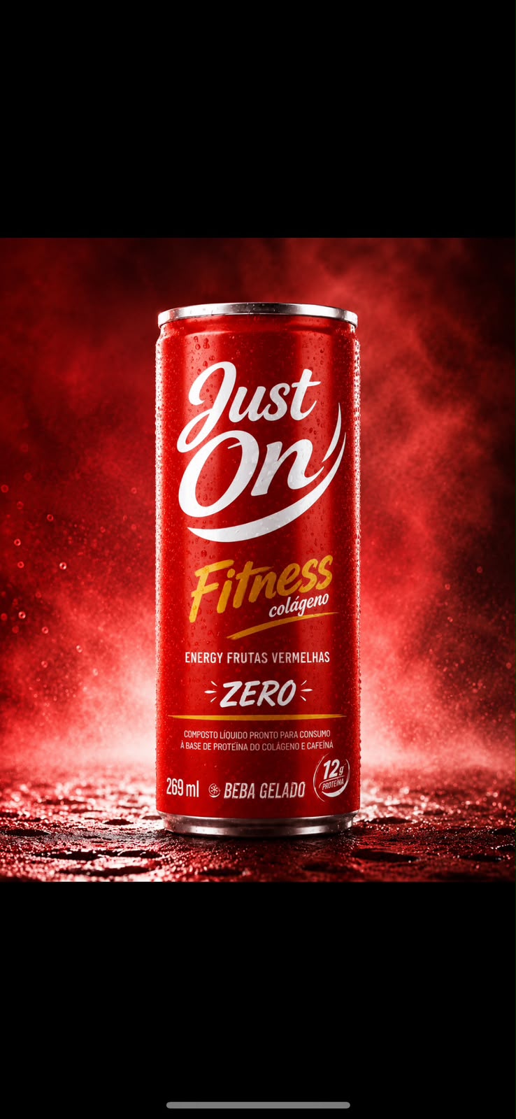 Energy Just On Fitness Colagino Zero açucar, para quem busca performance e cuidado diário.
