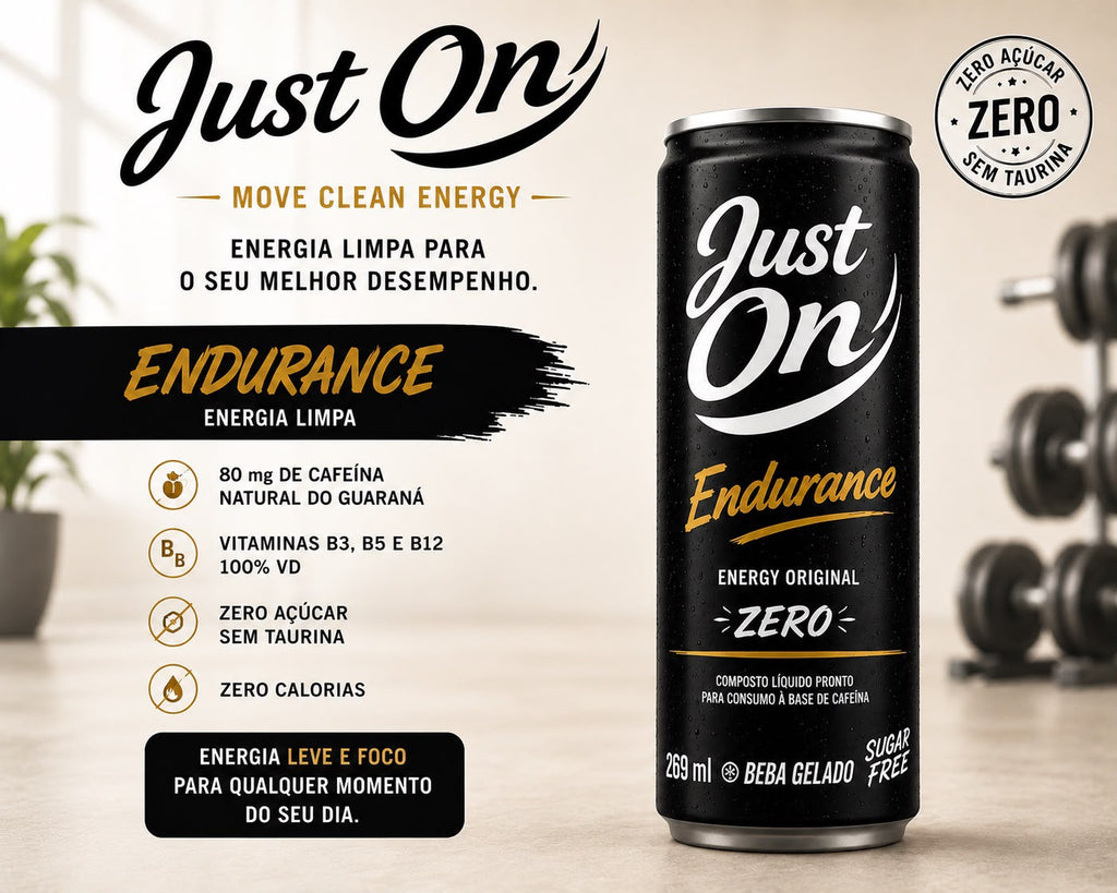 Energy Just On Endurance Zero Açucar
