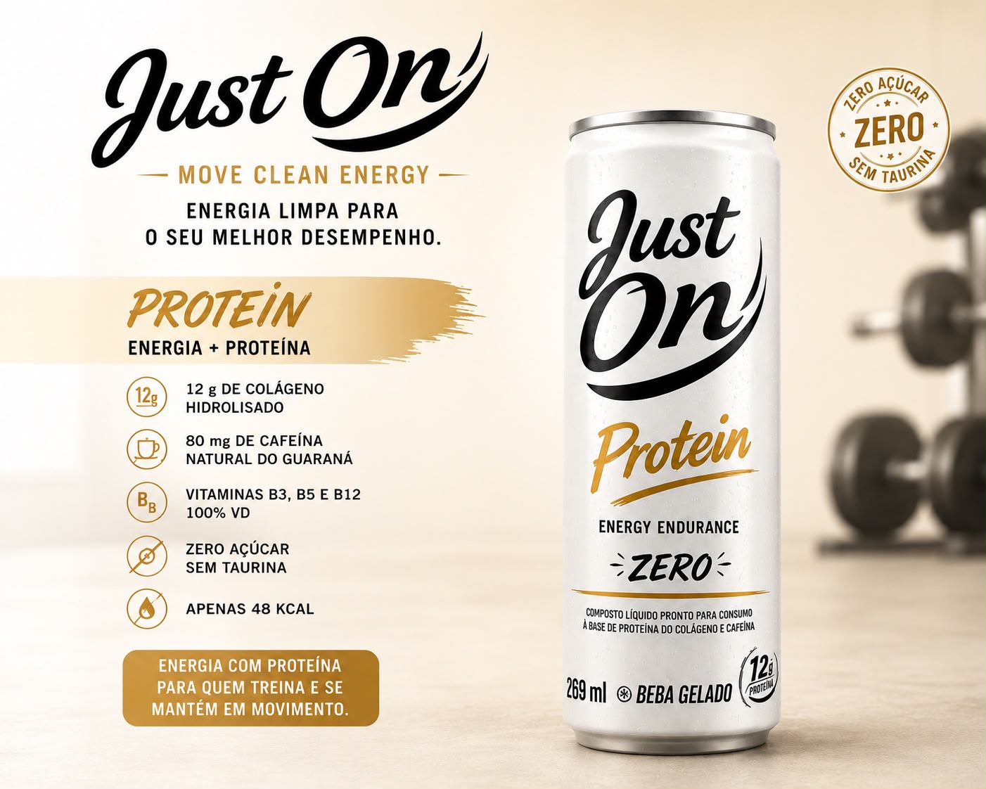 Energy Just On Protein, energia + proteina.